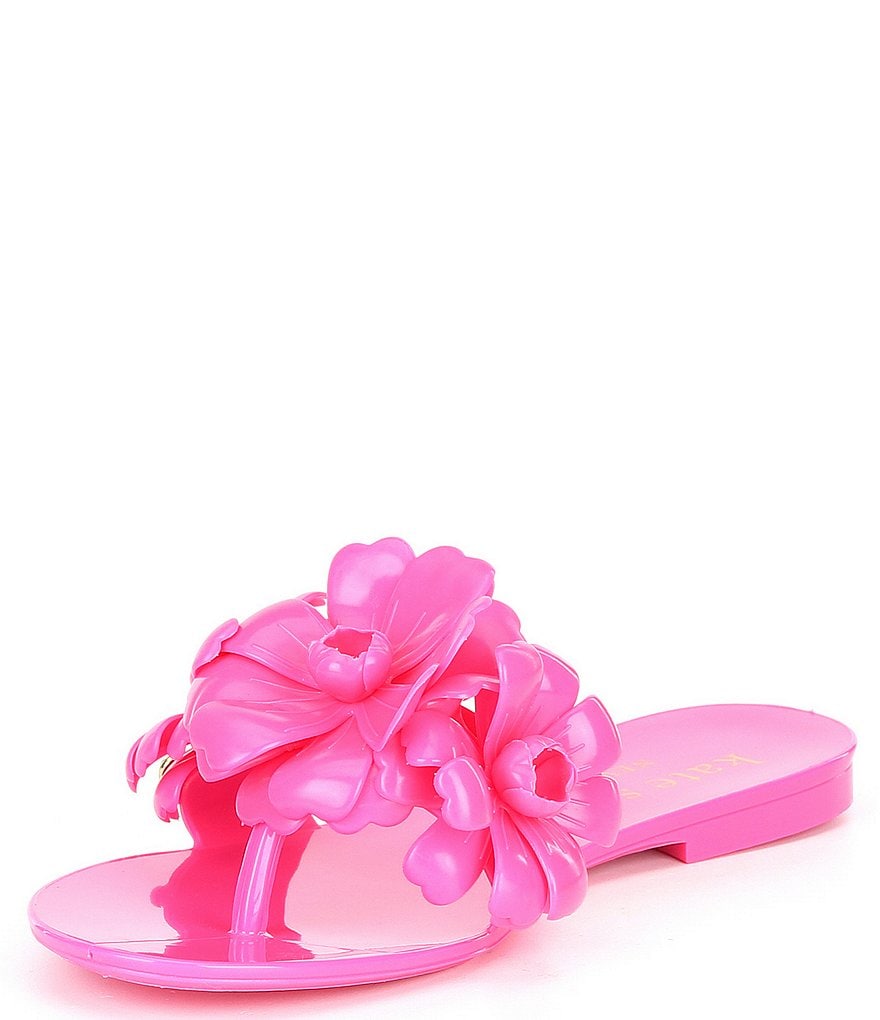 kate spade new york Jaylee 3D Flowers Jelly Slides