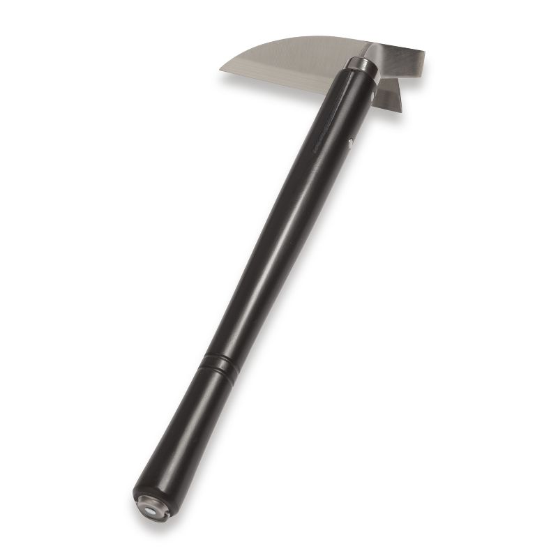 Nisaku KUBINAGAKAMA Japanese Stainless Steel Garden Hoe + Weeder, 4.5-Inch Blade.