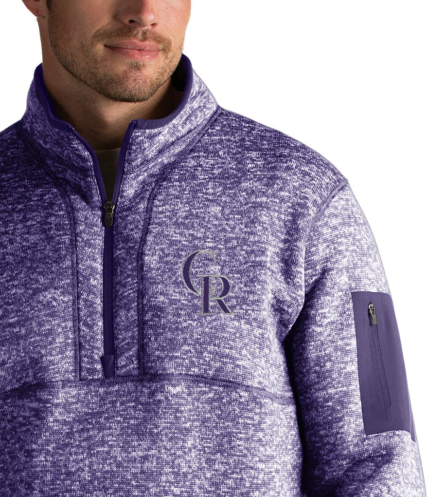 Antigua MLB Fortune Quarter-Zip Pullover