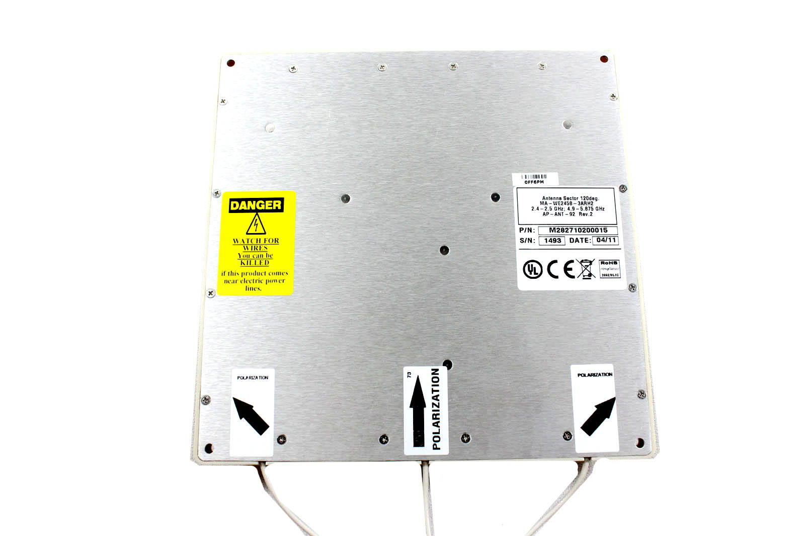 New Genuine Aruba Networks AP-ANT-92 802.11n Dual Band 3 Element Outdoor MIMO Antenna FF6PM M282710200015