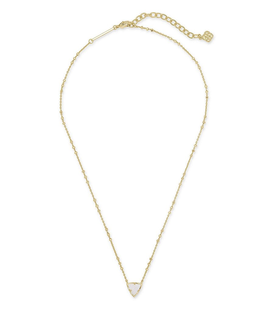 Kendra Scott Perry Short Gold Pendant Necklace