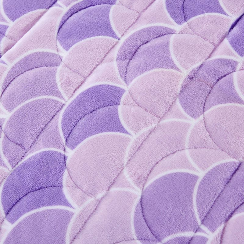 Mermaid Weighted Blanket Purple - Dream Theory