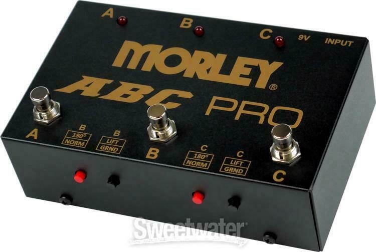 Morley ABC Pro 3-Button Switcher/Combiner Pedal