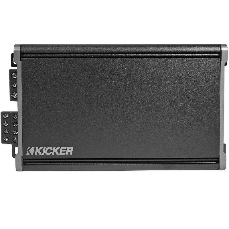 Kicker 46CXA3604T 360 Watt RMS 4 Channel 50-200 Hz Vehicle Car Audio Class A/B Amplifier with Variable High and Low Pass Filters