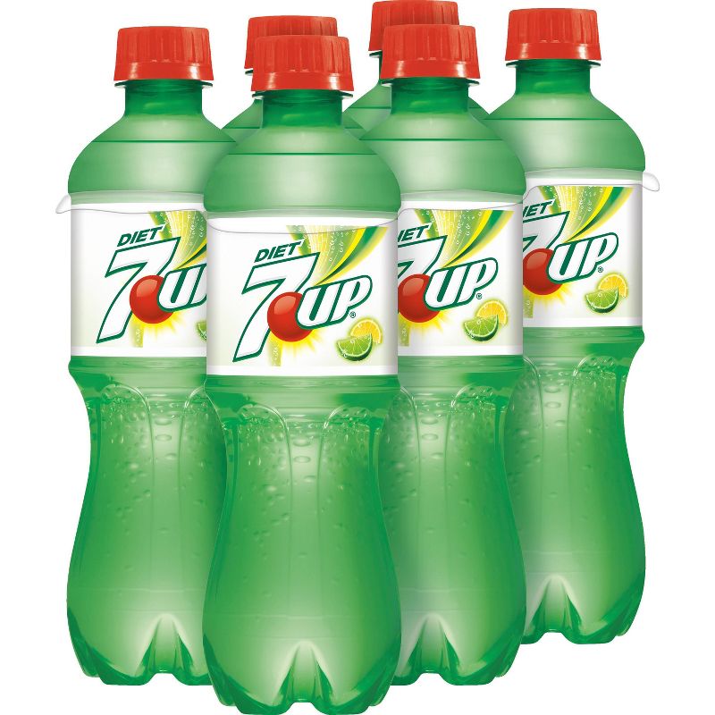 Diet 7UP Soda - 6pk/0.5 L Bottles