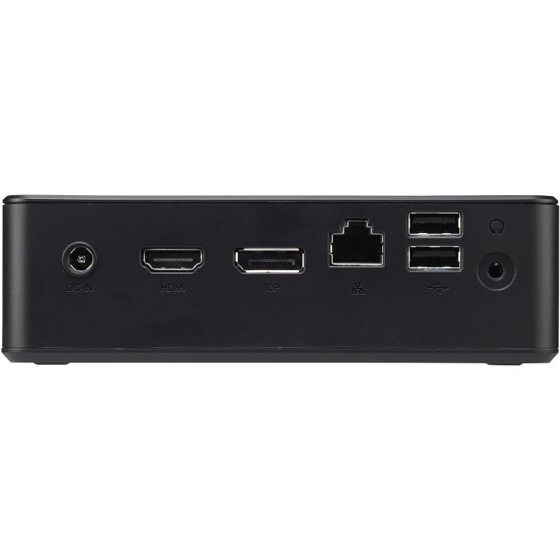 Shuttle XPC nano NC03U3 Desktop Computer - Core i3 i3-7100U - Mini PC - Black - Intel HD Graphics 620 - Wireless LAN