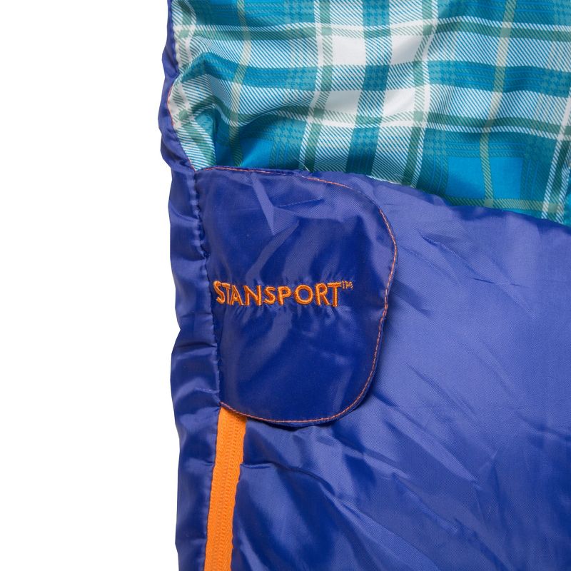 Wenzel Santa Fe 20 Degrees Fahrenheit Mummy Sleeping Bag - Blue
