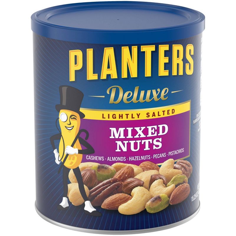 Planters Deluxe Lightly Salted Mixed Nuts-15.25oz