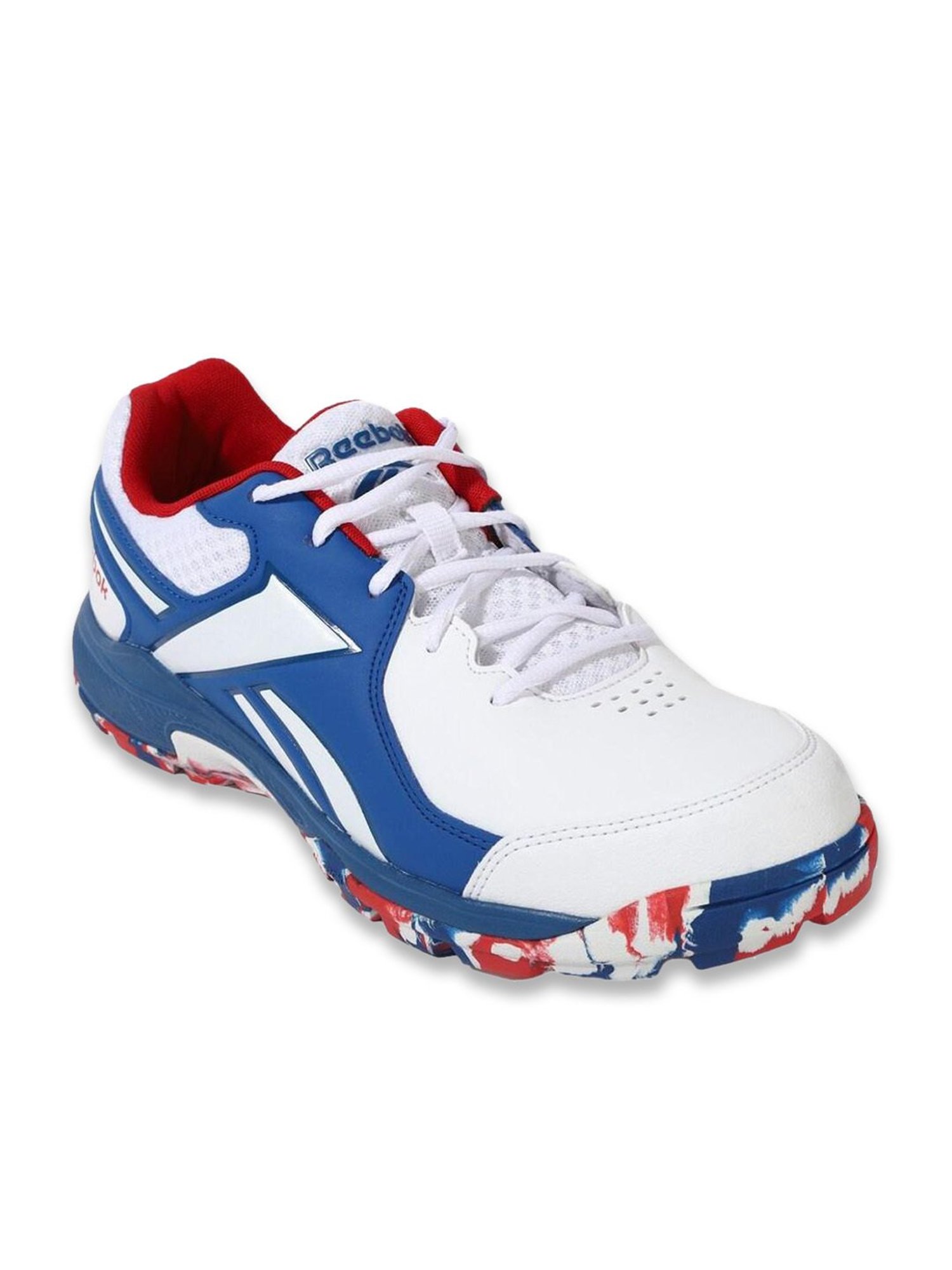 Nivia Men's Track and field-400 Blue Cricket Shoes
