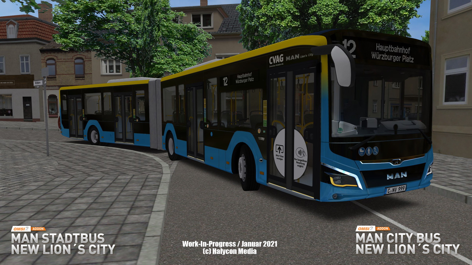 OMSI 2 Add-On E-Bus Hamburg  [Online Game Code]