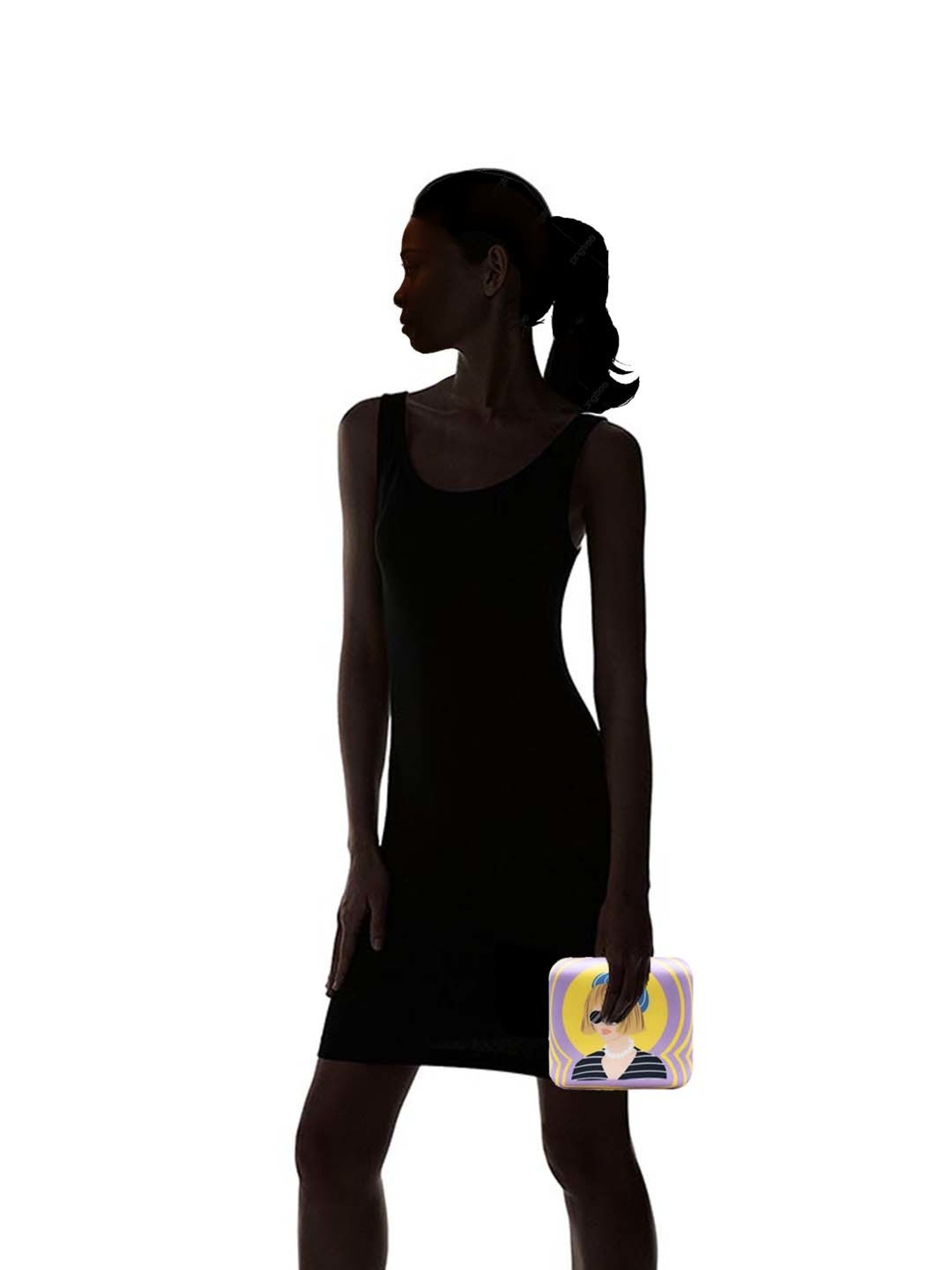 Sugarcrush Multicolor Printed Clutch