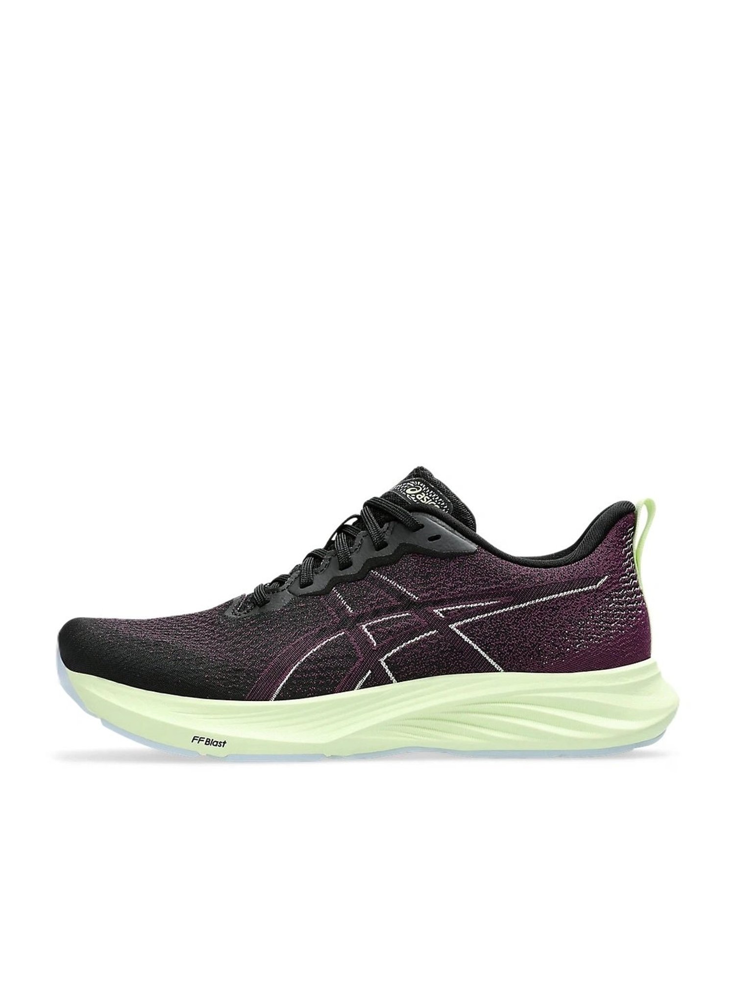 Asics Women's DYNABLAST 4 Black & Purple Running Shoes