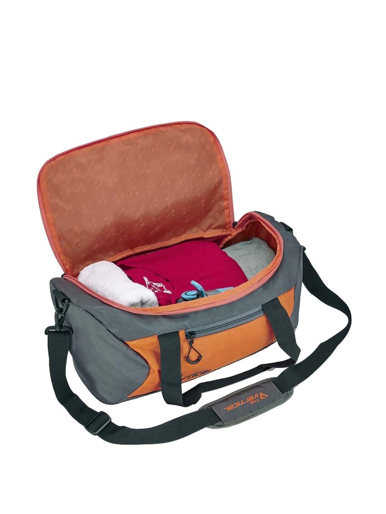 The Vertical Grey Large Duffle Bag