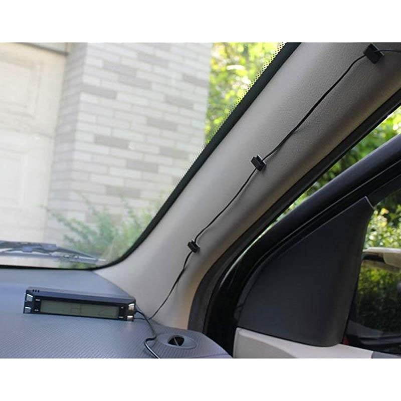 Adhesive Cable Clips Wire ClipsCar Cable OrganizerCable HolderCable Wire ManagementCable Holder for CarOffice and HomeIncluded S Size and Large Size Cable Clips