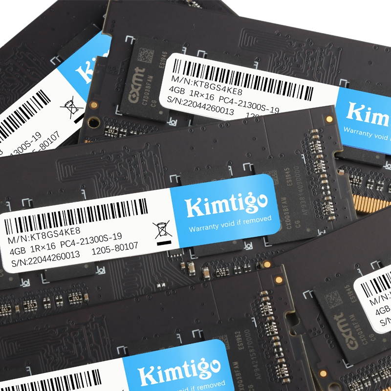Kimtigo 16GB DDR4-2666MHz PC4  SO-DIMM CL19 Laptop Notebook RAM Memory Module