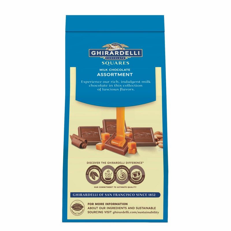 Ghirardelli Premium Milk Assortment Chocolate Squares - 5.66oz