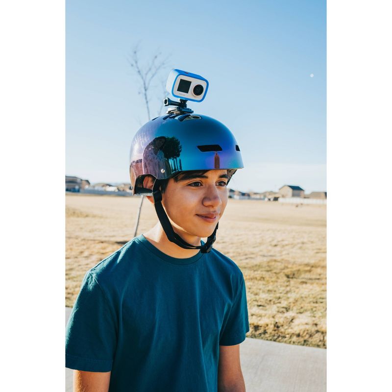 Compact Size 720P HD Digital Camera Camcorder 5MP CMOS Sensor 2.0" LCD Screen 3 Meters Waterproof with Built-in Microphone for Kids Children Students Boys Girls Summmer Gift