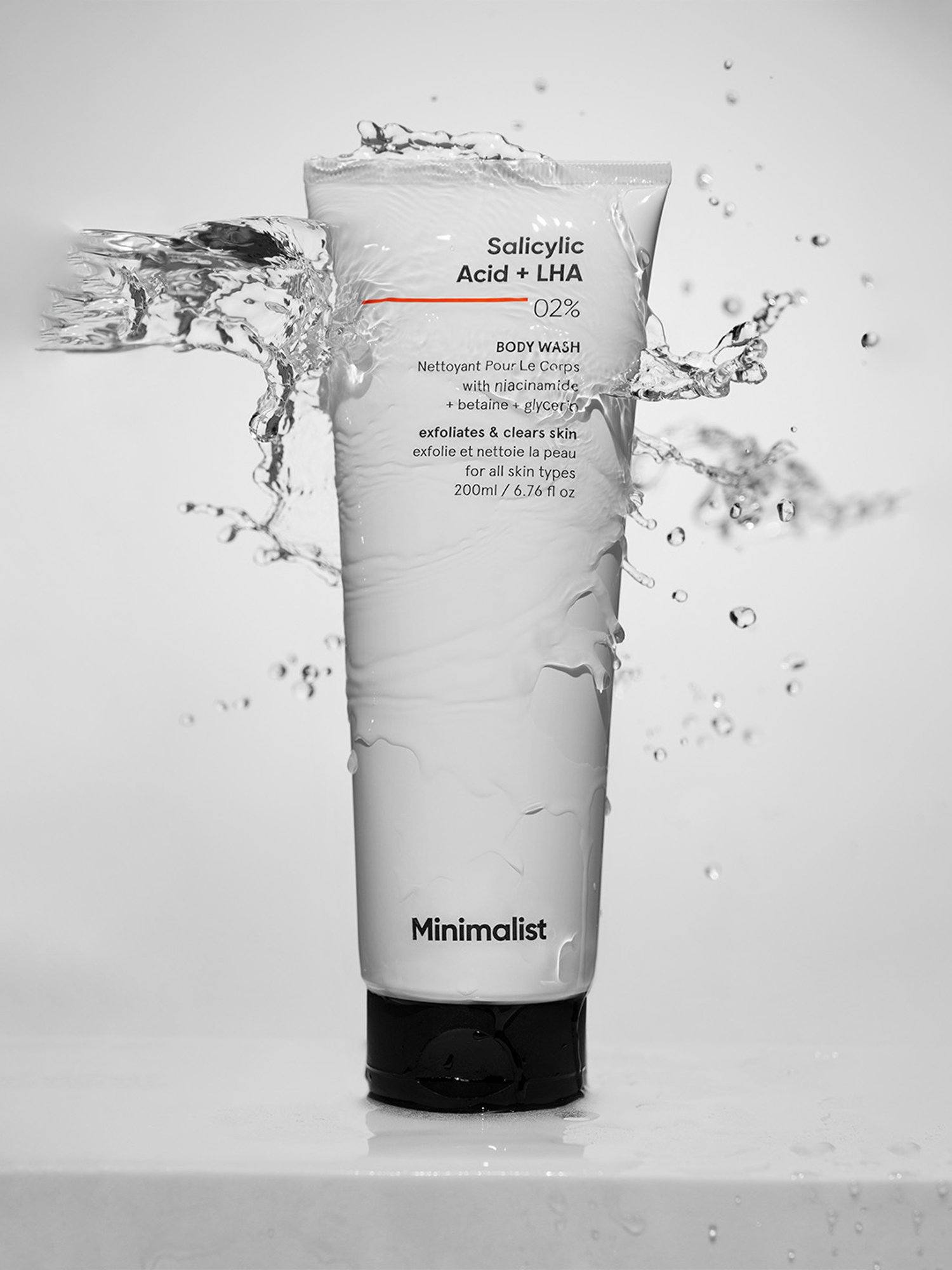 Minimalist Salicylic Acid + LHA 02% Body Wash - 200 ml