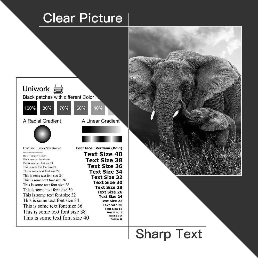 Uniwork Compatible Toner Cartridge Replacement for HP 78A CE278A use for Laserjet Pro P1606dn, M1536dnf, P1566, P1560, P1606, M1536 Printer (2 Black)