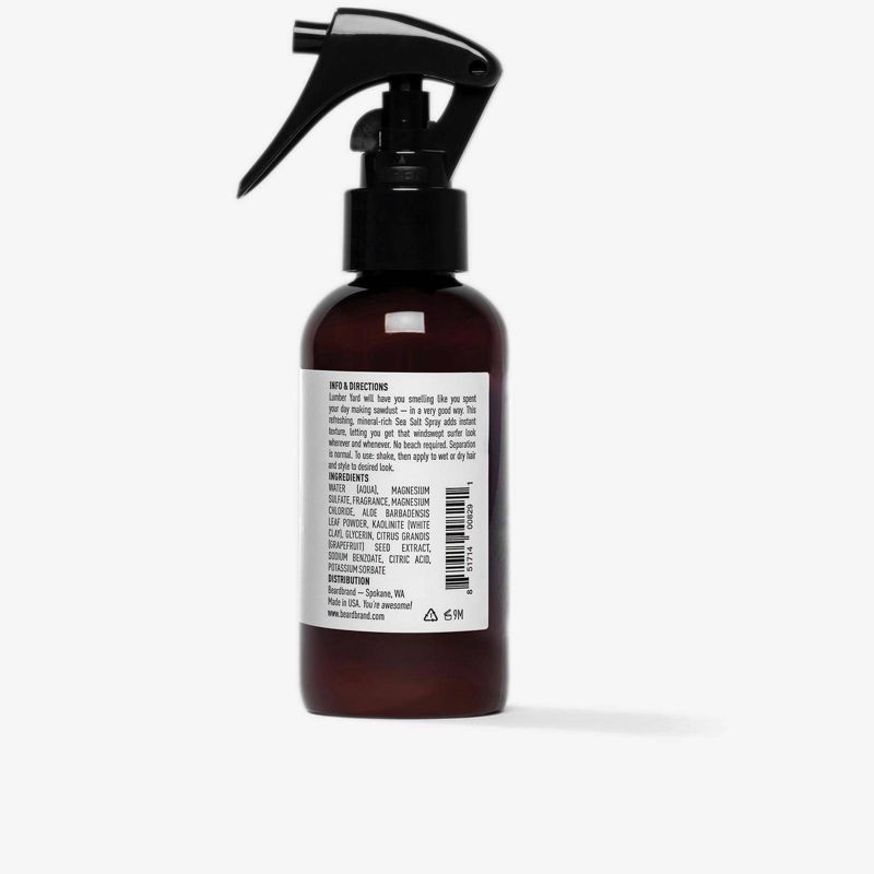 Beardbrand Lumber Yard Sea Salt Spray - 3.4 fl oz