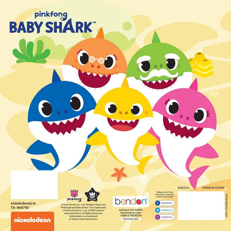 Baby Shark Color & Read Book