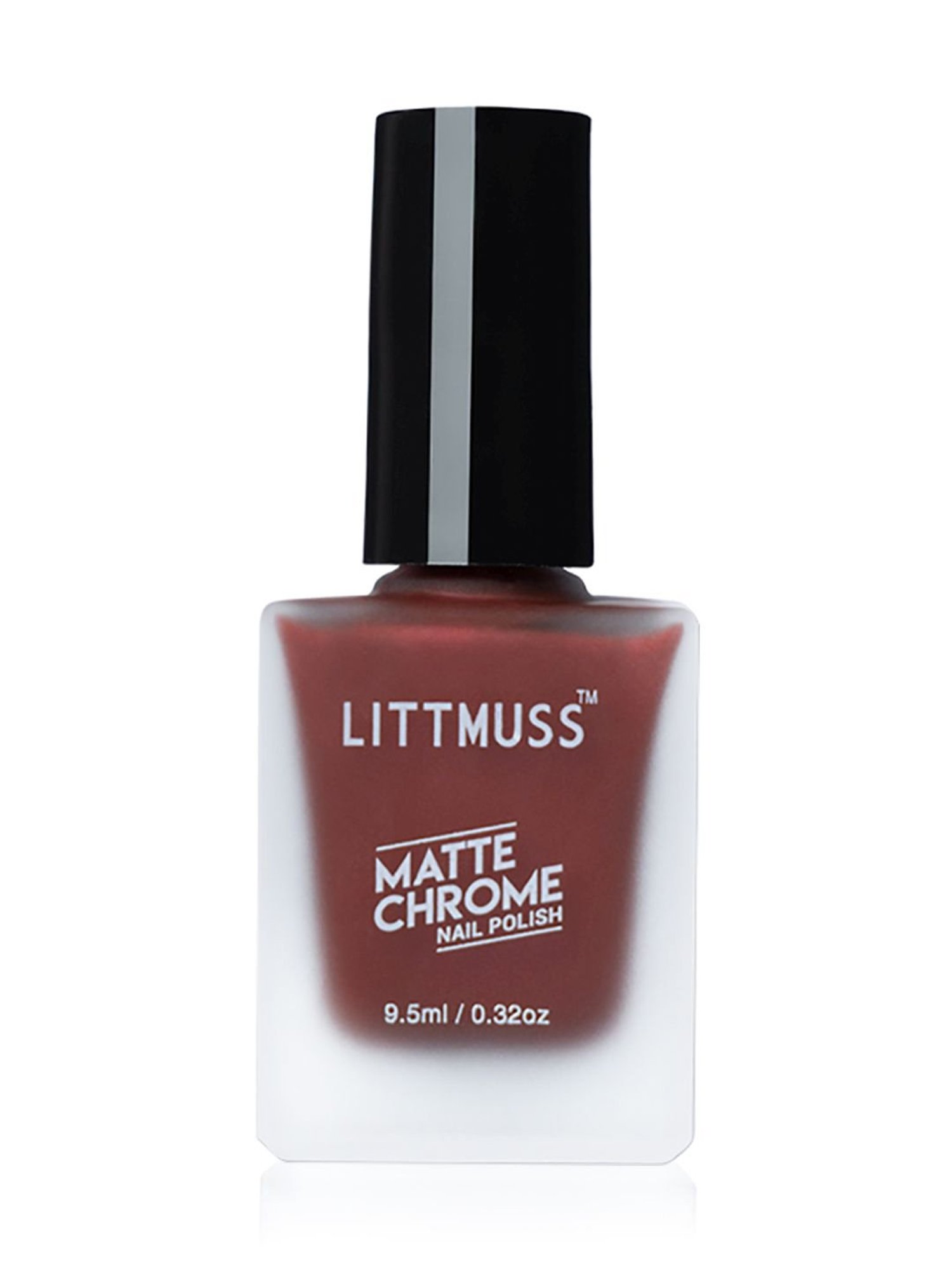 Littmuss Matte Chrome Nail Polish Cranberry Fizz 019 - 9.5 ml