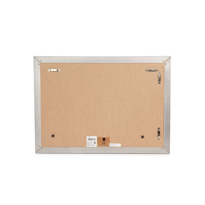 15"x 21" Bulletboard Bulletin Board Nickel - Umbra