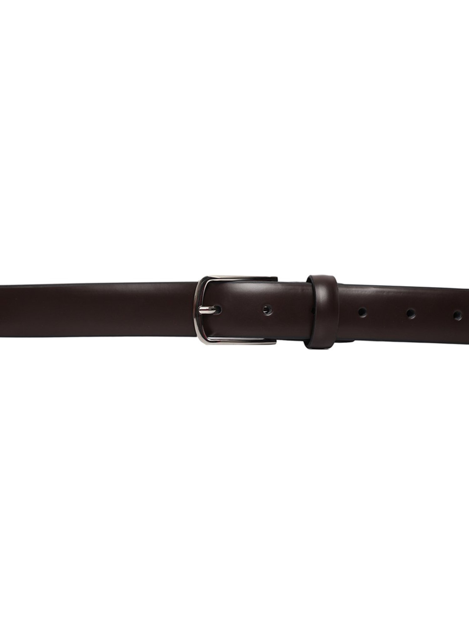 BULCHEE Brown Leather Formal Belt for Men