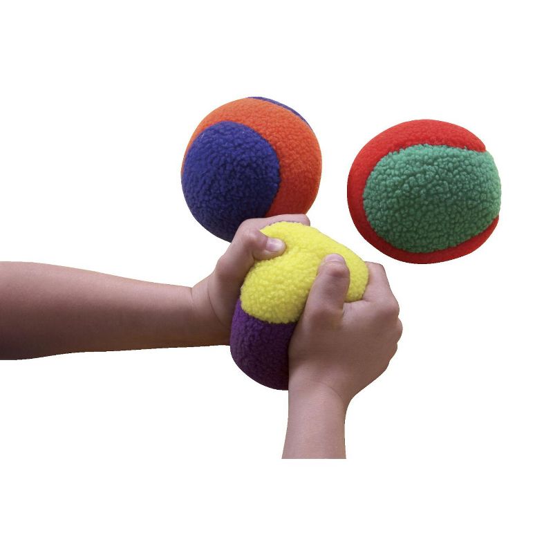 Abilitations Weighted Textured Balls, Assorted Colors, set of 3