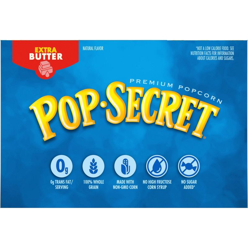 Pop Secret Extra Butter Microwave Popcorn - 12ct