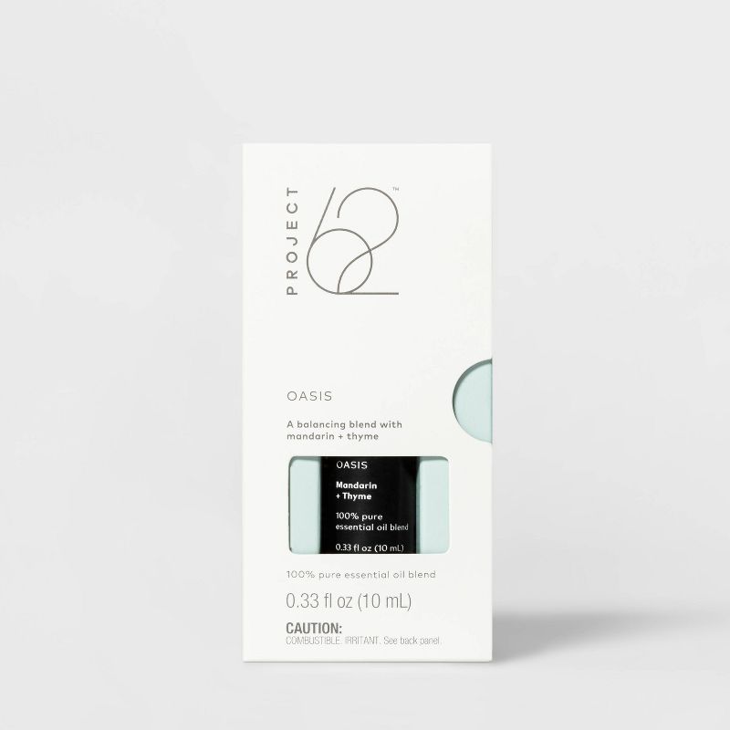 .33 fl oz Essential Oil Oasis Blend - Mandarin & Thyme - Project 62™