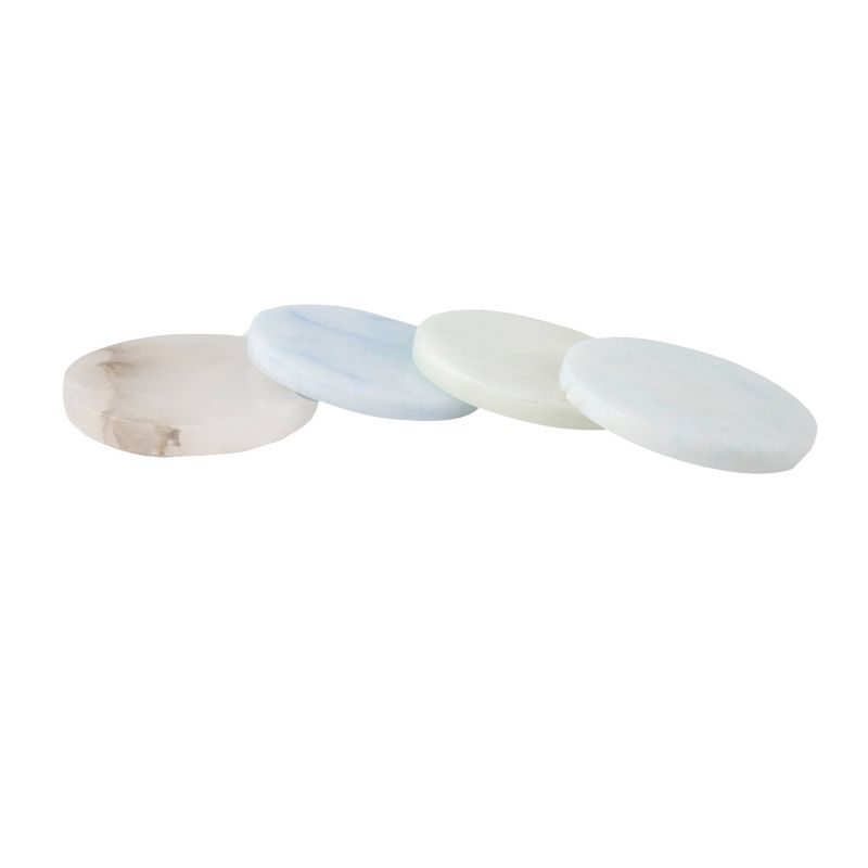 4pk Acrylic Alabaster Coaster Set - Thirstystone