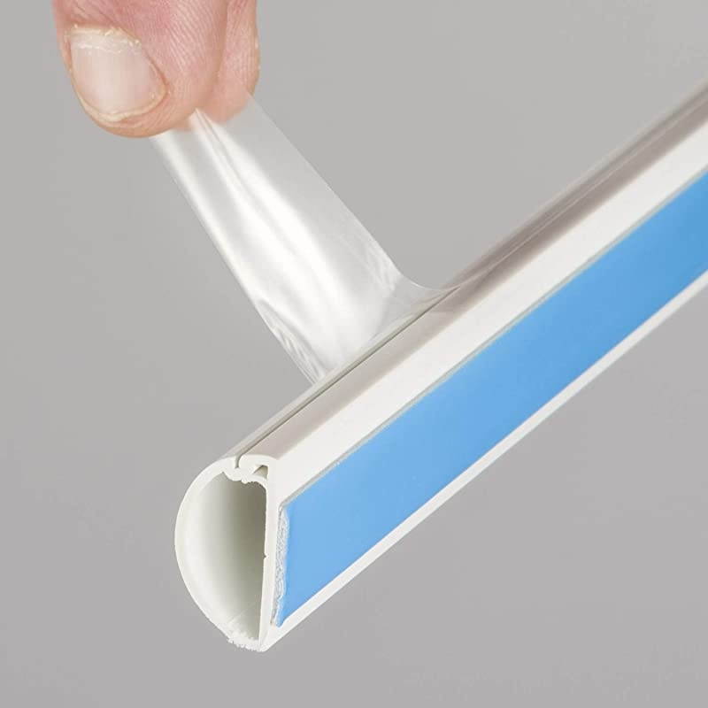 Cable Raceway OnWall Cord Cover White | 39 Inch Medium Paintable Channel to Hide and Conceal Cords Cables or Wires | Cable Management | 118quot W x 059quot H