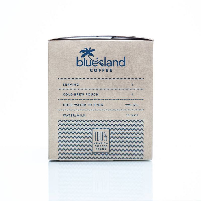 Blue Island High Tide Blend Medium Roast DIY Cold Brew Coffee Pouches - 6ct