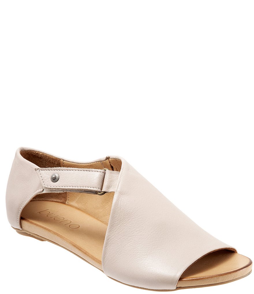 Bueno Kale Leather Ankle Strap Sandals