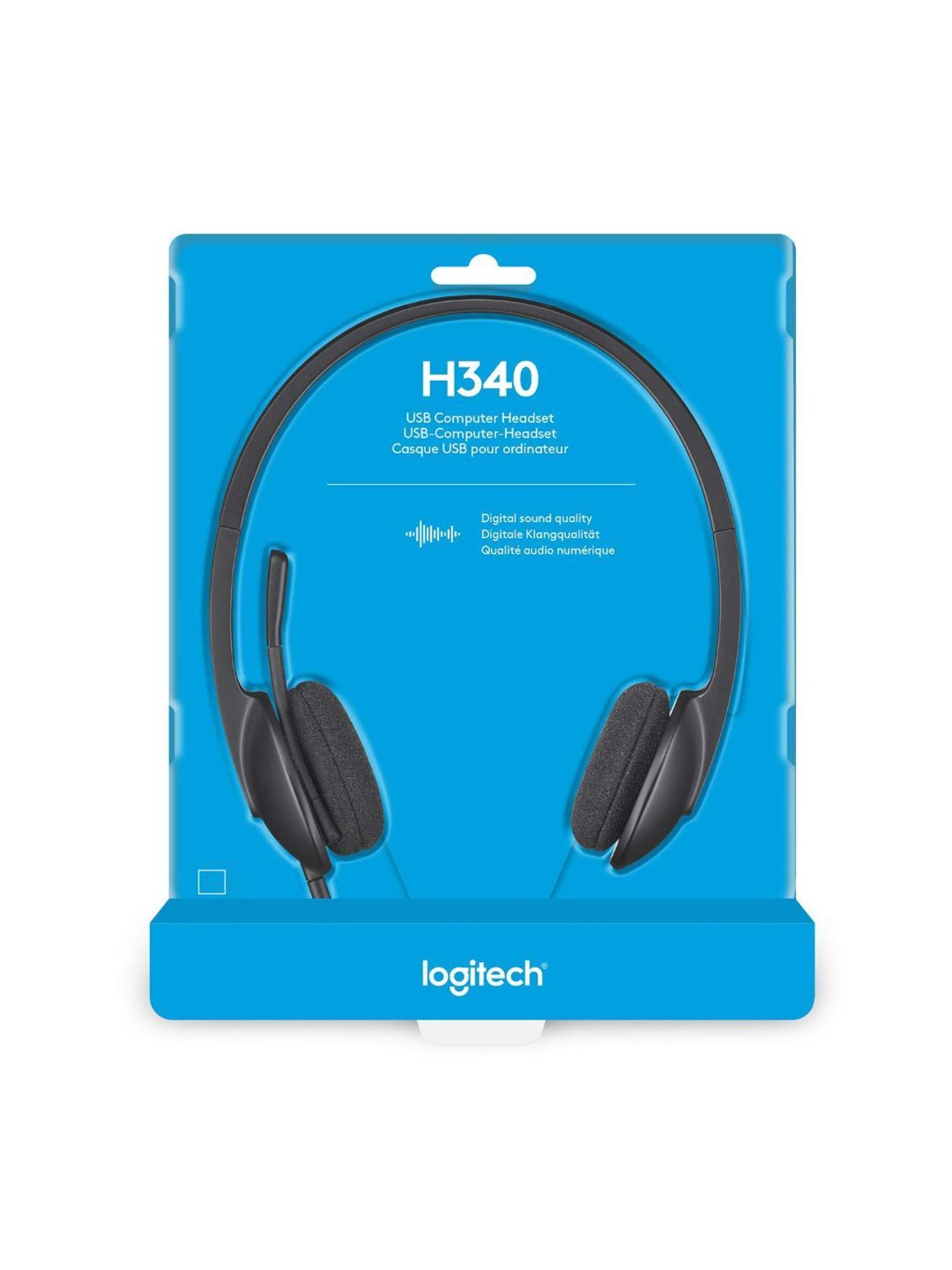 Logitech H340 Over-Ear Headphone Black