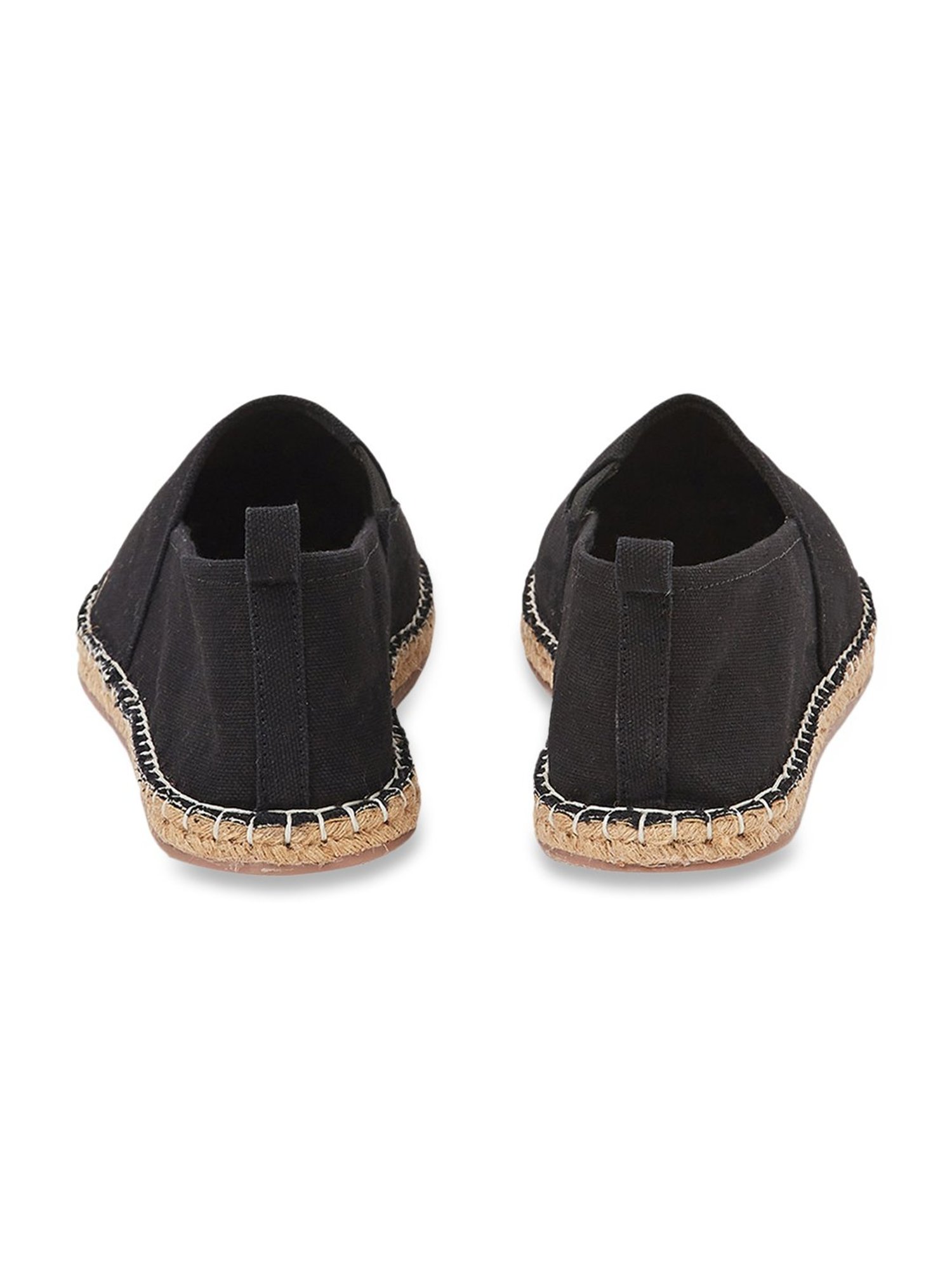 Styli Canvas Espadrille with Contrast Jute Sole