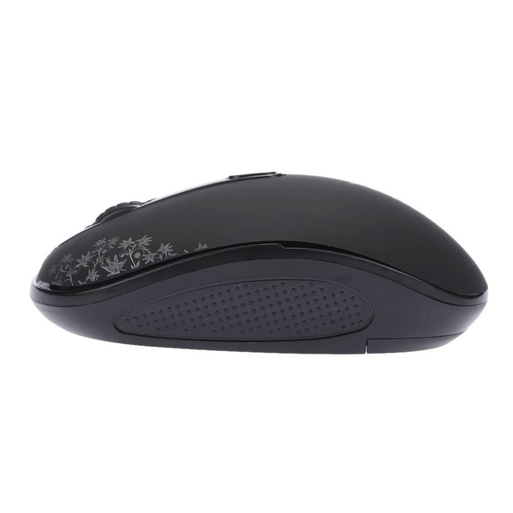 FOREV 2.4G Wireless Ergonomic Mobile Optical Power Saving Mouse Cordless Mice 1600 DPI High Precision with USB Receiver for Mac Laptop Notebook PC Desktop Computer