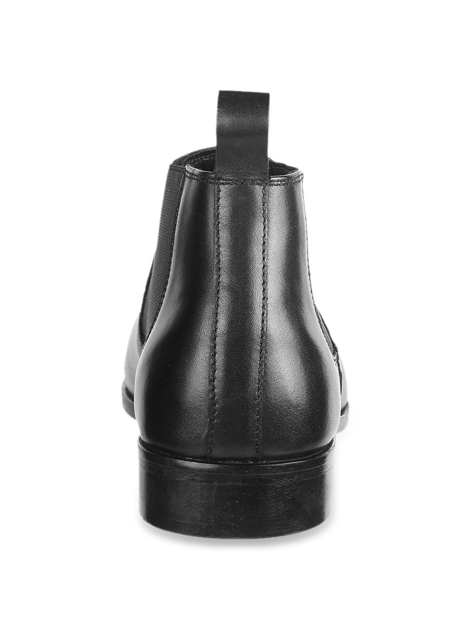 J. Fontini by Mochi Men's Black Chelsea Boots