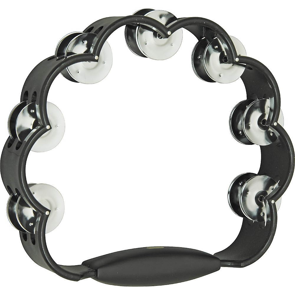 Rhythm Band Peacock Tambourine Black