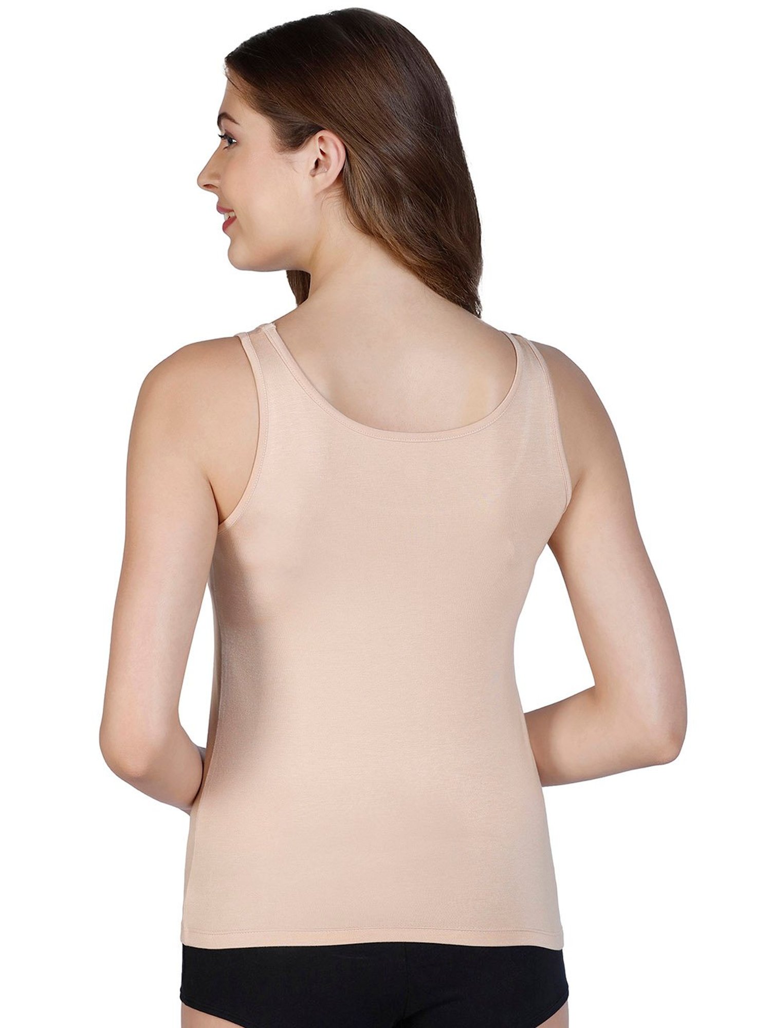 Amante Multicolor Camisole (Pack Of 2)