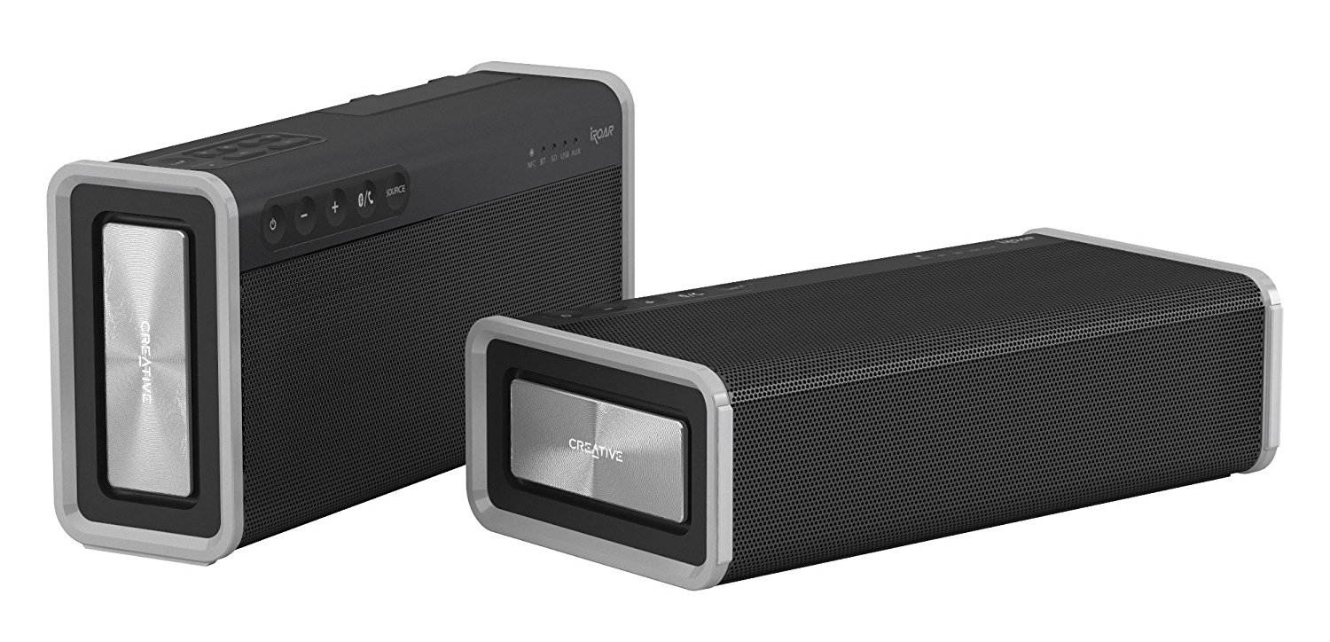 Creative iRoar Go Bluetooth Wireless Speaker (Black)