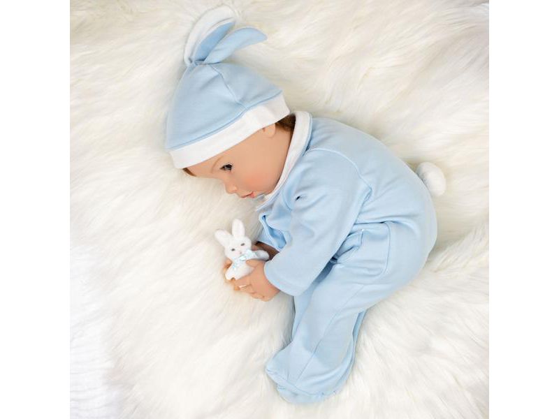 Paradise Galleries Realistic Easter Toddler Boy Doll - Honey Bunny, 6-Piece Reborn Doll Gift Set with Magnetic Pacifier, 3+