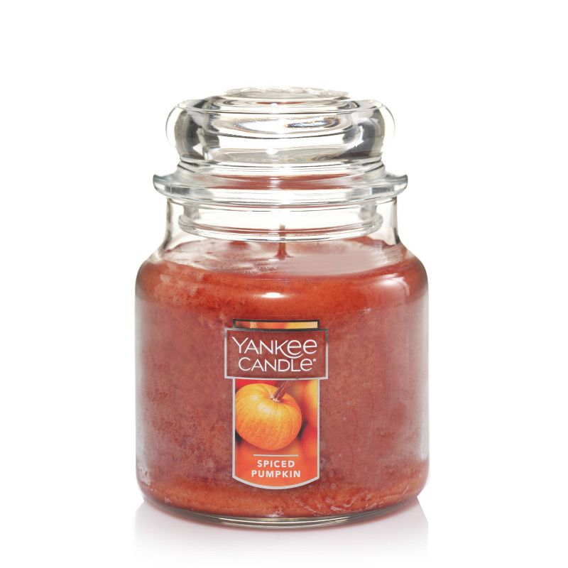 14.5oz Glass Jar Spiced Pumpkin Candle - Yankee Candle