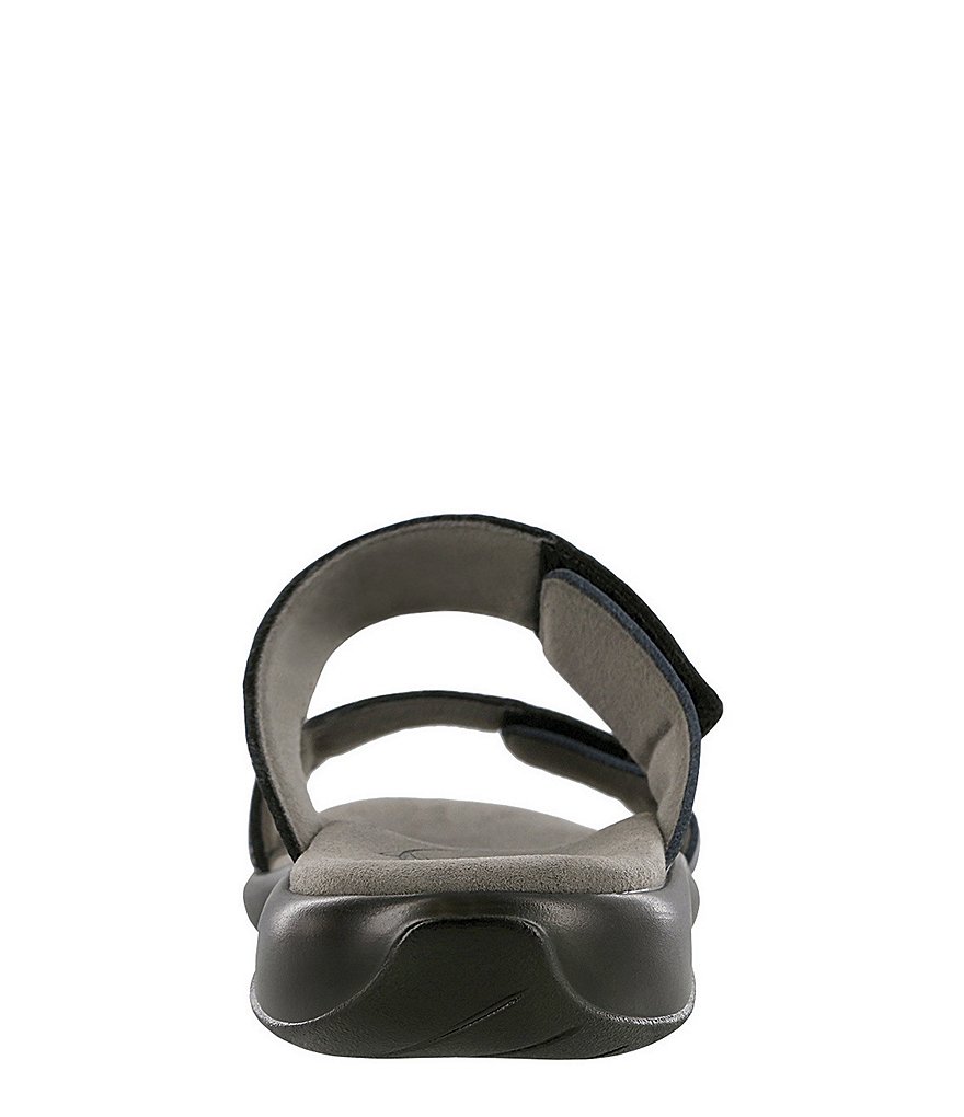 SAS Nudu Dot Printed Leather Wedge Slides