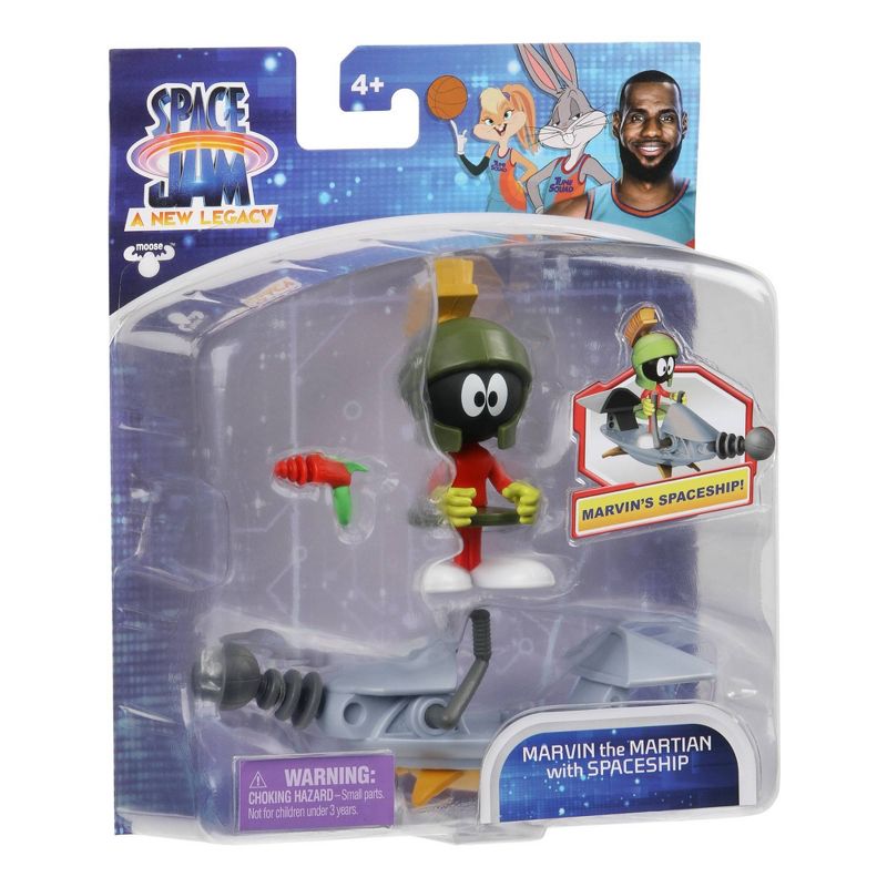 Space Jam: A New Legacy - Marvin the Martian Action Figure with Spaceship
