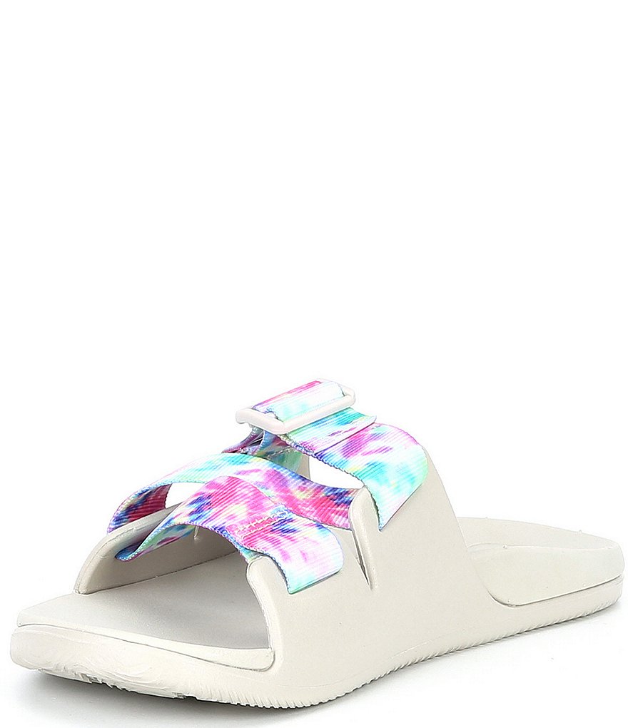 Chaco Women's Tie-Dye Chillos Adjustable Slides