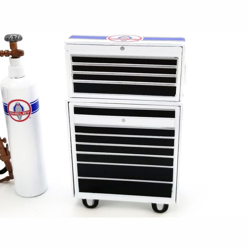 Garage Shop Tools #1 "Shelby Automotive" Set of 6 pieces 1/18 Diecast Replica by GMP