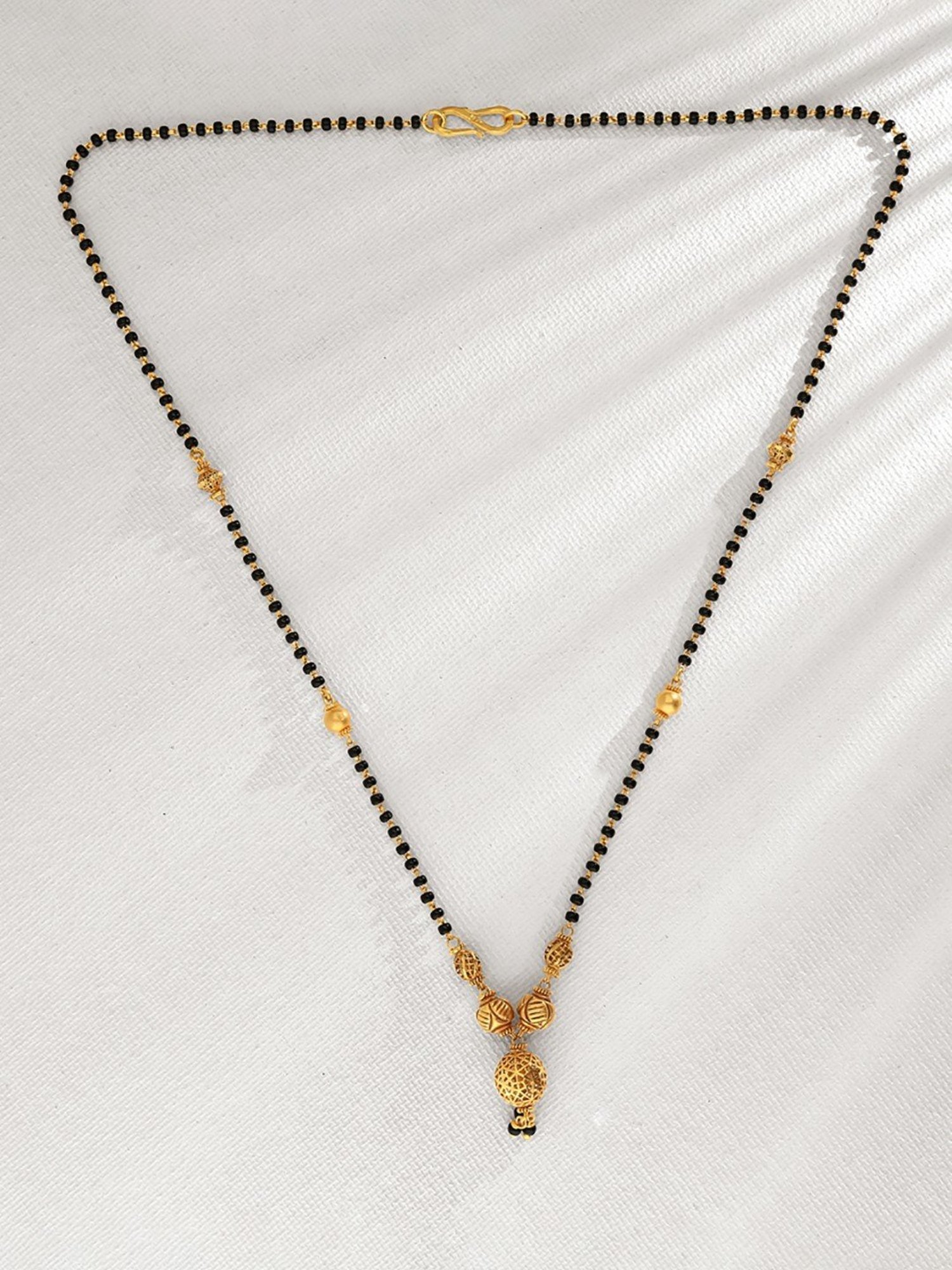 P.N.Gadgil Jewellers 22k Opulent Orb Mangalsutra