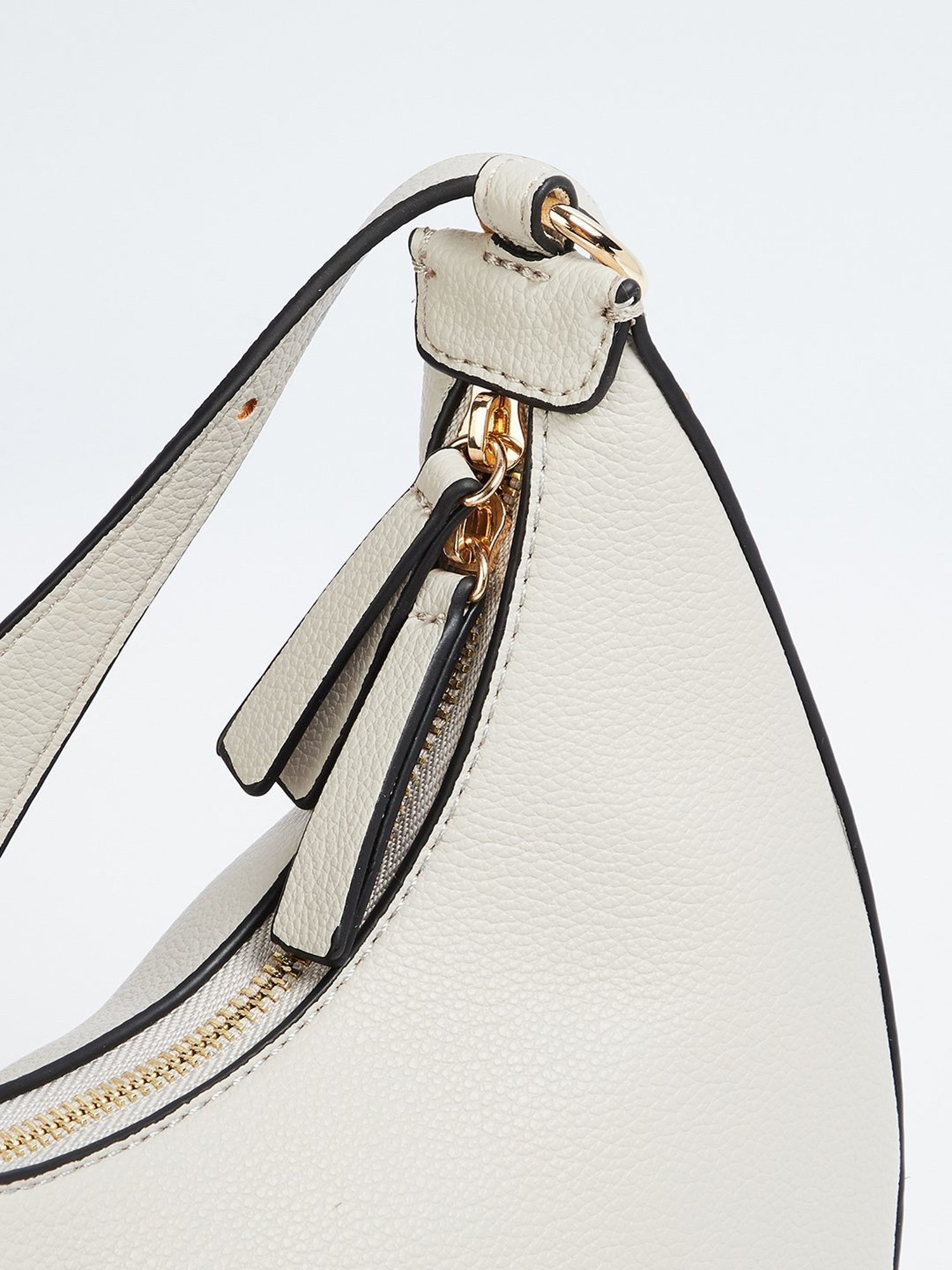 Code by Lifestyle Grey Hobo Bag